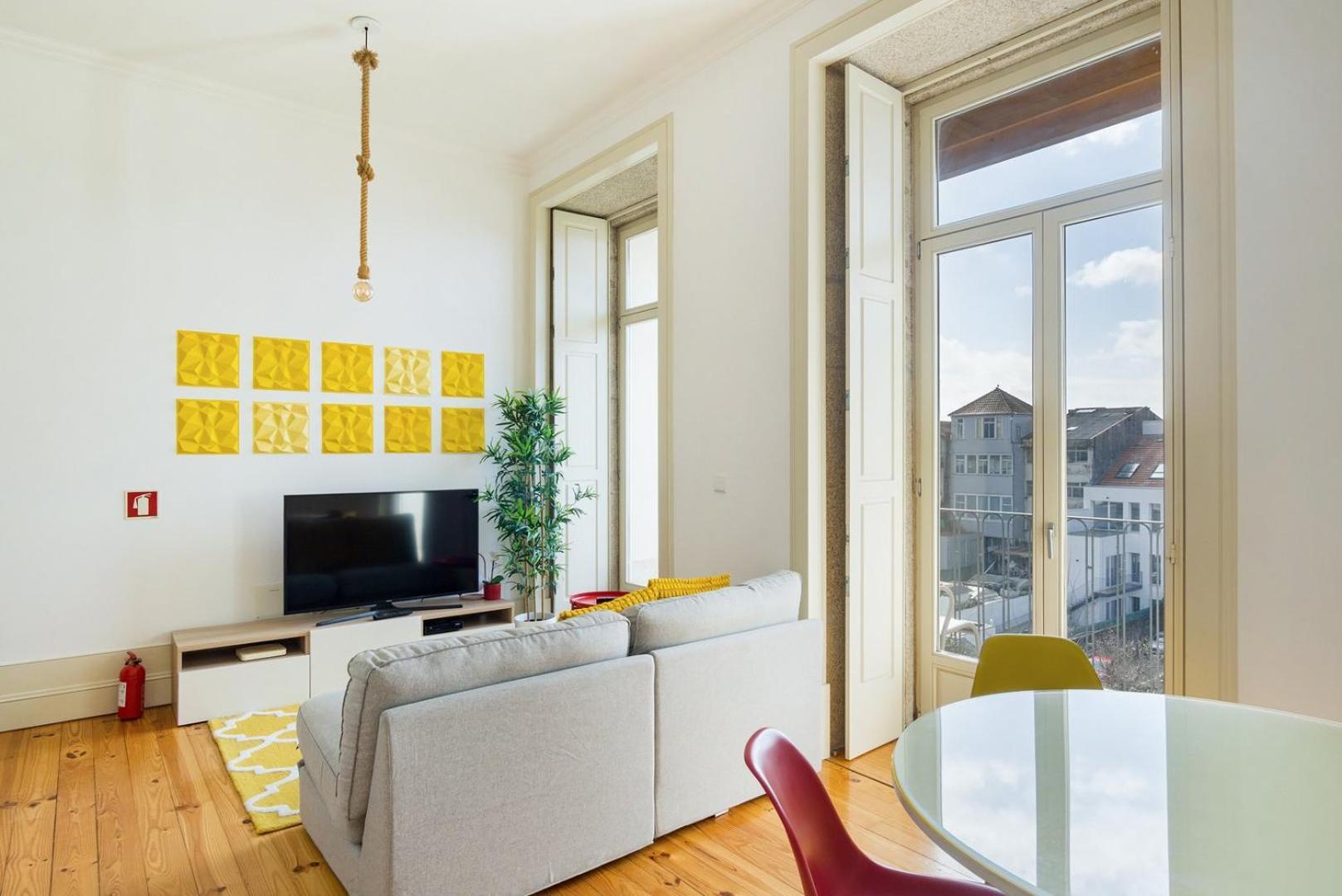 Ferienwohnung Guestready - Urban Oasis With Private Balcony Porto Exterior foto