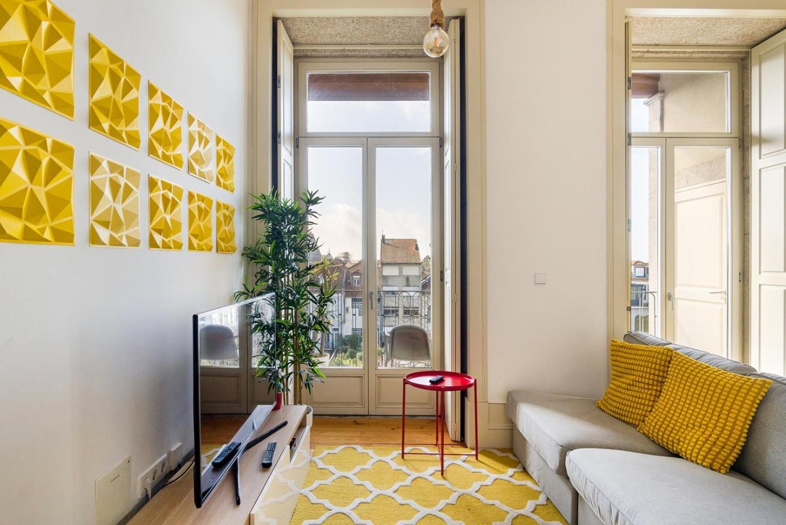 Ferienwohnung Guestready - Urban Oasis With Private Balcony Porto Exterior foto